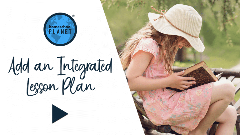 Add an Integrated Lesson Plan