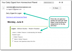 Homeschool Planet Modern Parables Daily Digest button