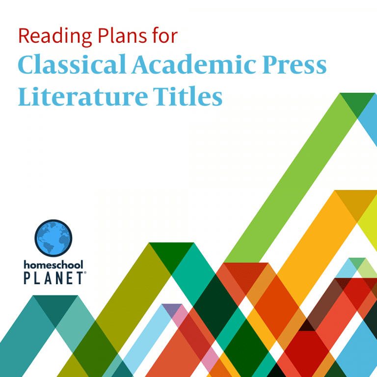 Homeschool Planner reading plan button for Classical Academic Press: Literature Titles