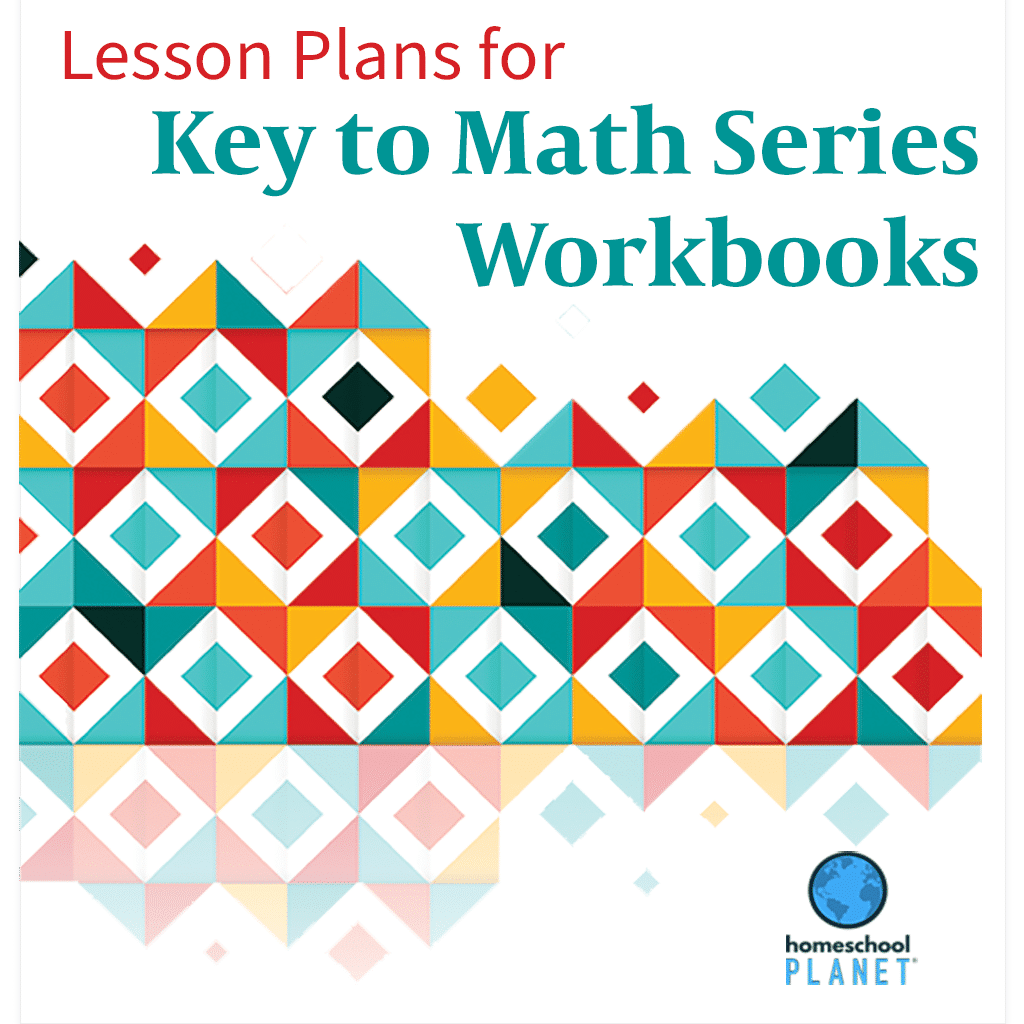 Homeschool Planner Key to Math Series Workbooks lesson plan button
