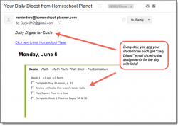 Homeschool Planner Math Facts That Stick Daily Digest button