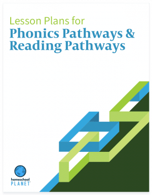 Phonics Pathways & Reading Pathways lesson plan button for Homeschool Planet