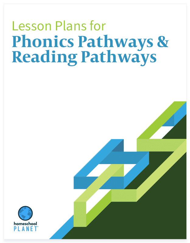 Phonics Pathways & Reading Pathways lesson plan button for Homeschool Planet