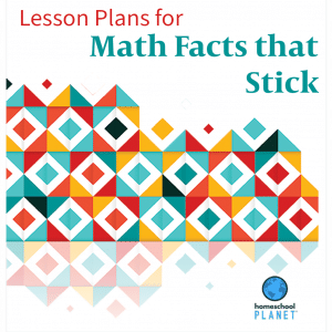 Homeschool Planner Math Facts that Stick lesson plan button