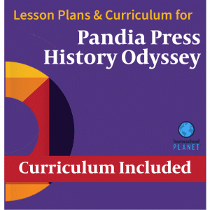 Homeschool Planner Pandia Press History curriculum and lesson plan button