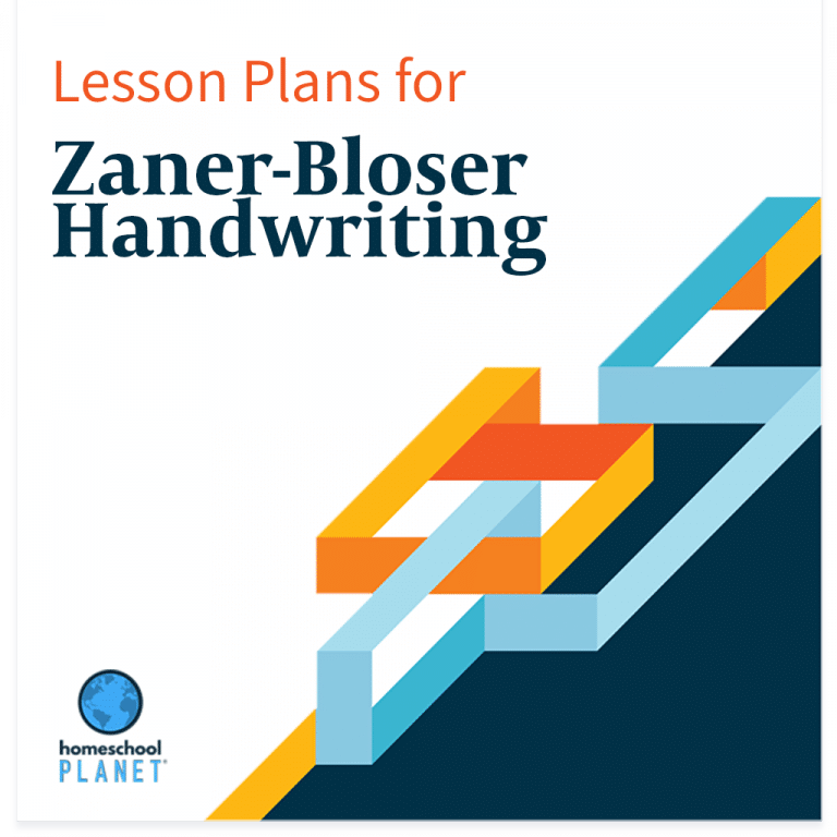 Homeschool Planet Zaner-Bloser Handwriting lesson plans button