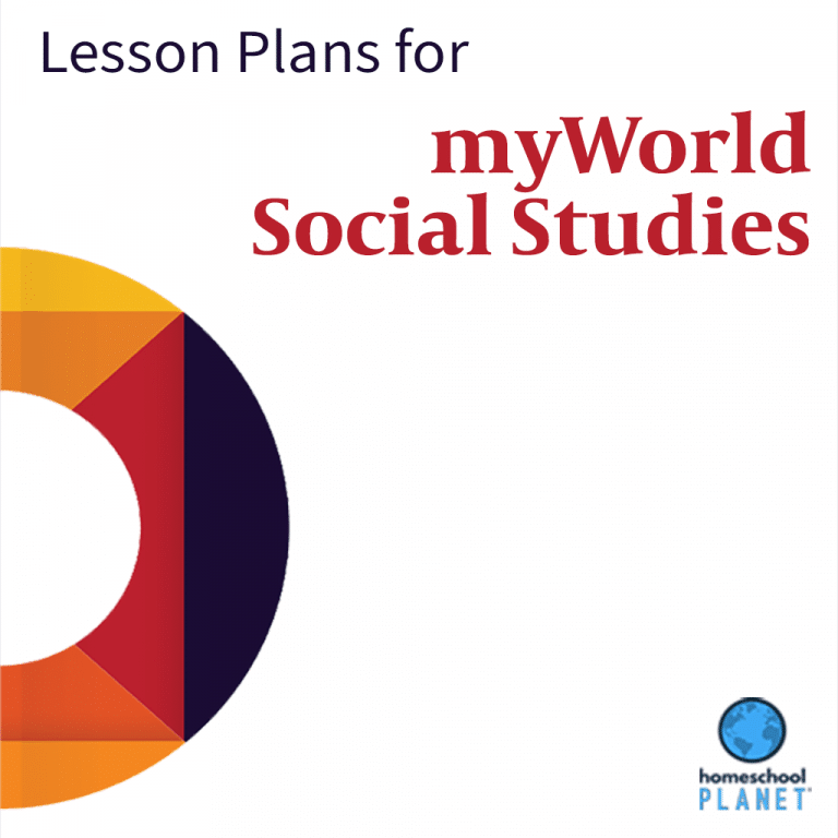 myWorld Social Studies lesson plans for Homeschool Planet cover image