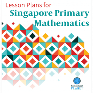 Singapore Primary Mathematics lesson plans for Homeschool Planet cover image