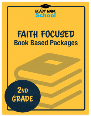 faith focused book based homeschool package 2nd grade