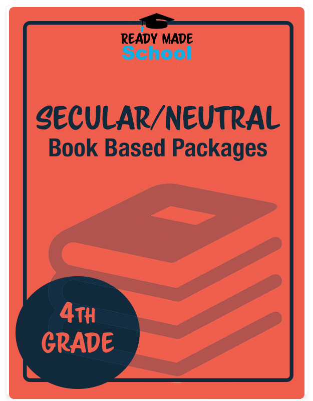 Secular book based packages 4th grade