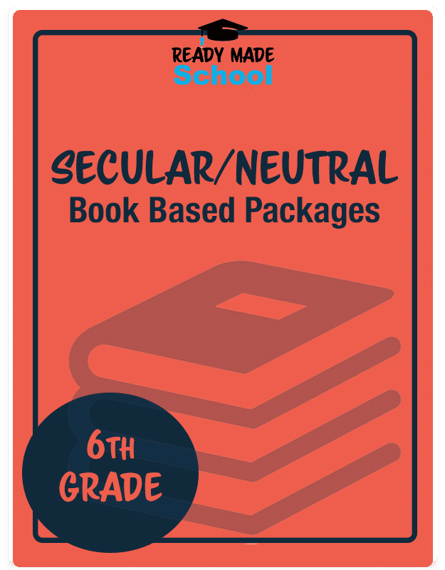 Secular book based packages 6th grade