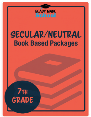 Secular book based packages 7th grade