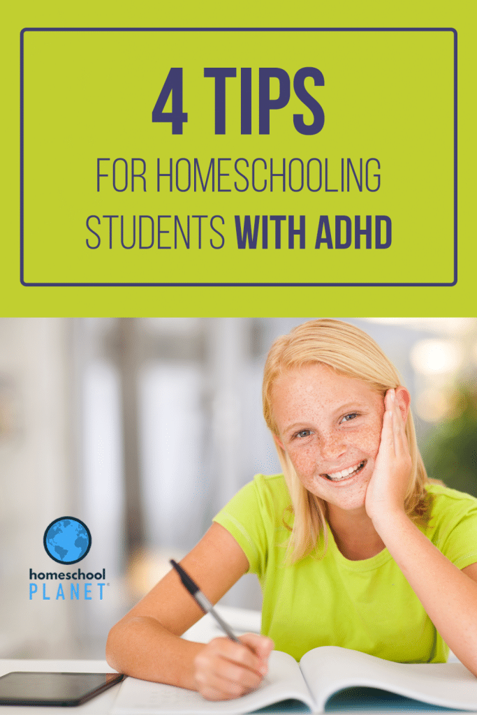 4 Tips for Homeschooling Students with ADHD