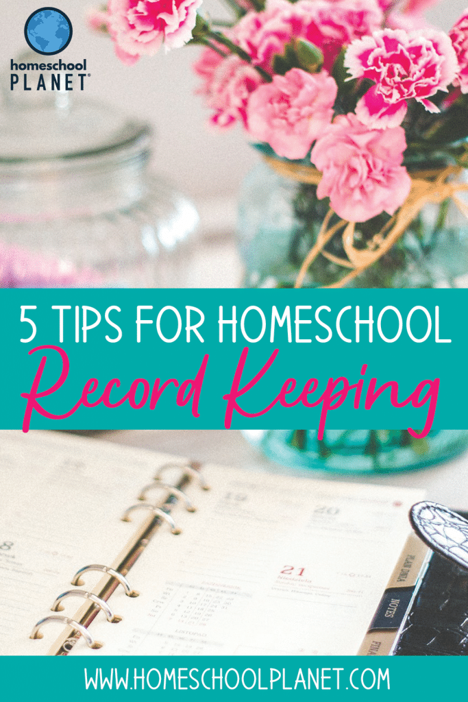 5 Tips for Homeschool Record Keeping