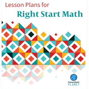 Right Start Math lesson plans for Homeschool Planet cover image