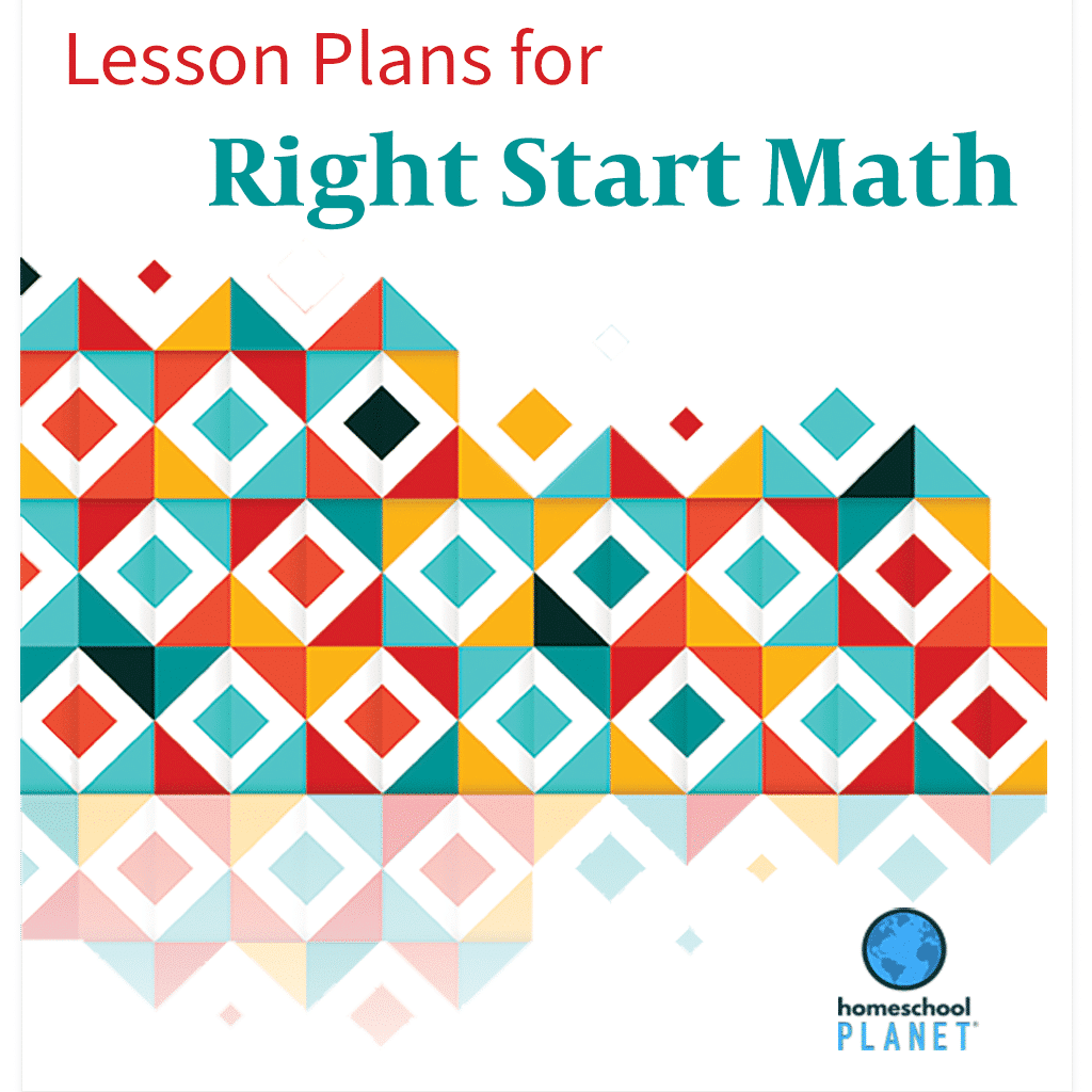 Right Start Math lesson plans for Homeschool Planet cover image