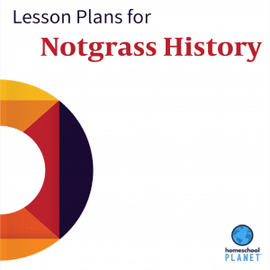 Notgrass lesson plans for Homeschool Planet cover image