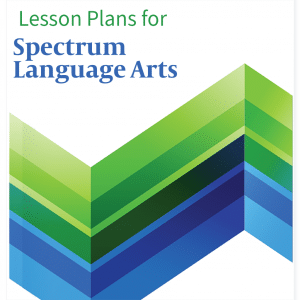 Homeschool Planet Spectrum Language Arts lesson plan button