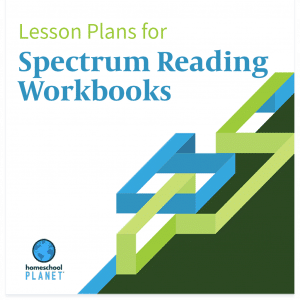 Homeschool Planet Spectrum Reading lesson plans button