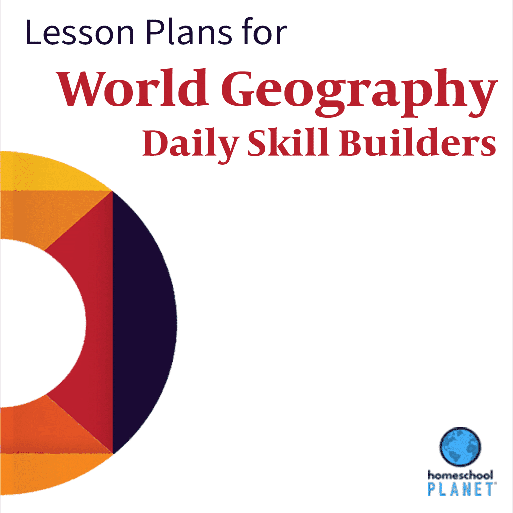World Geography Daily Skill Builders lesson plans for Homeschool Planet cover image