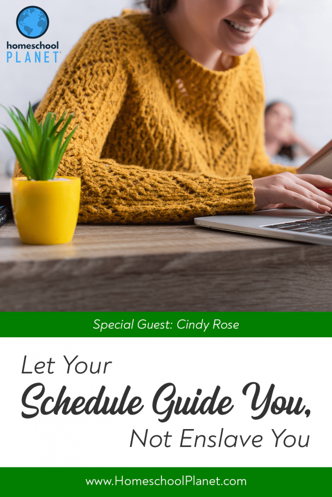 Let Your Homeschool Schedule Guide You