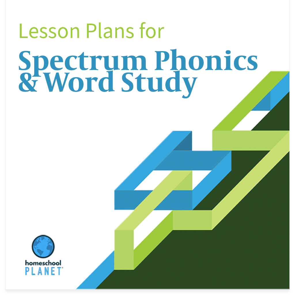 Homeschool Planet Spectrum Phonics & Word Study lesson plans button