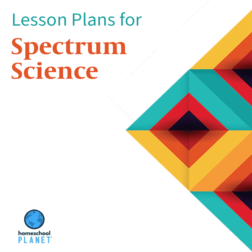 Homeschool Planet Spectrum Science lesson plan image