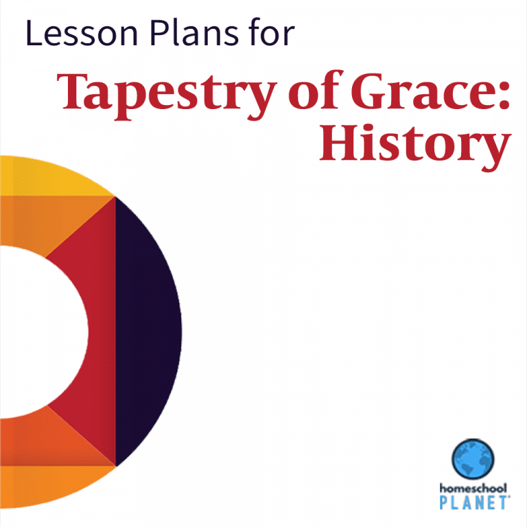 Tapestry of Grace History lesson plans for Homeschool Planet cover image