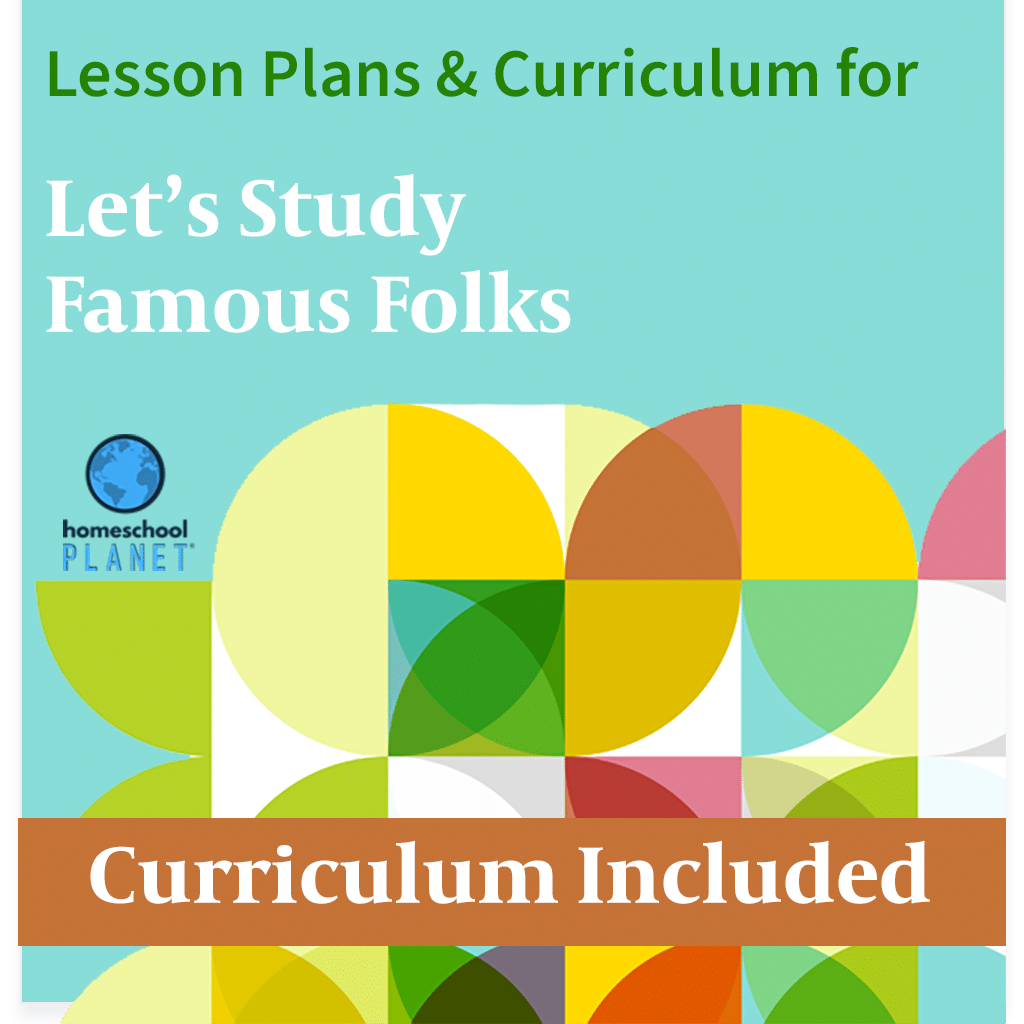 Lets study famous folks curriculum included image