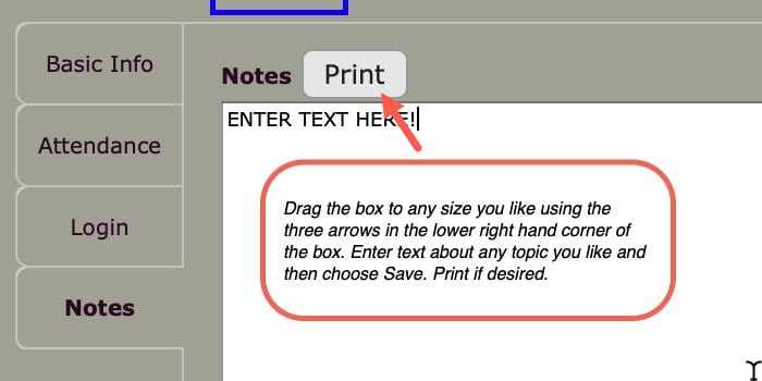 Homeschool Planner Student Notes, image 3