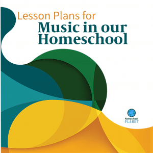 Homeschool Planet Music in Our Homeschool lesson plans button