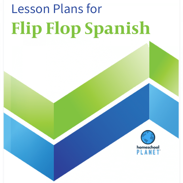 Flip Flop Spanish lesson plans for Homeschool Planet cover image