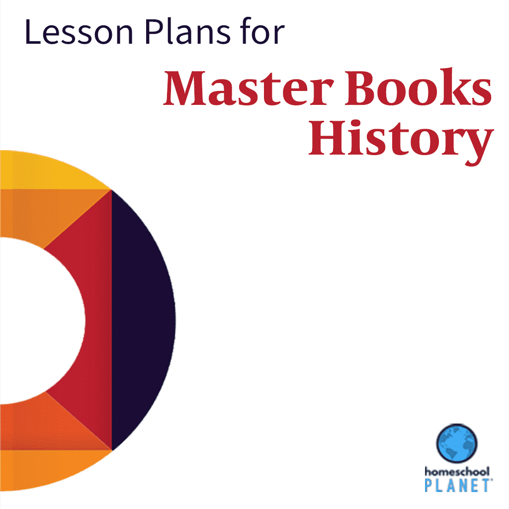 Master Books History lesson plans for Homeschool Planet cover image