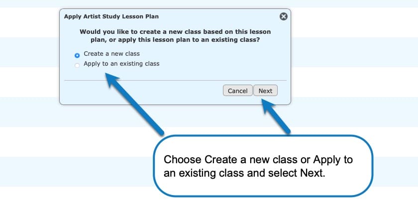 Lesson Planner assignment list in Homeschool Planet button 3