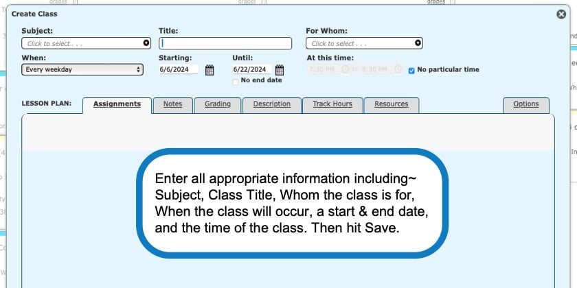 how to add a class, 2