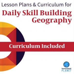 Homeschool Planner Daily Skill Building: Geography lesson plans and curriculum button