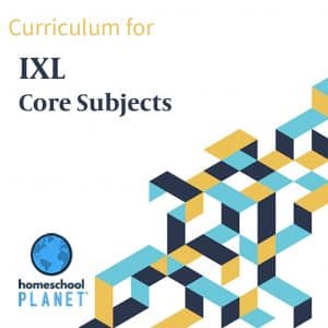 Homeschool Planet IXL Core Subjects curriculum button