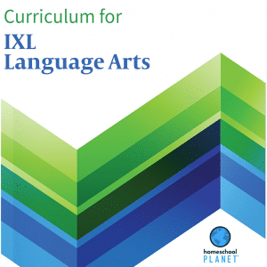 Homeschool Planet IXL Language Arts curriculum button