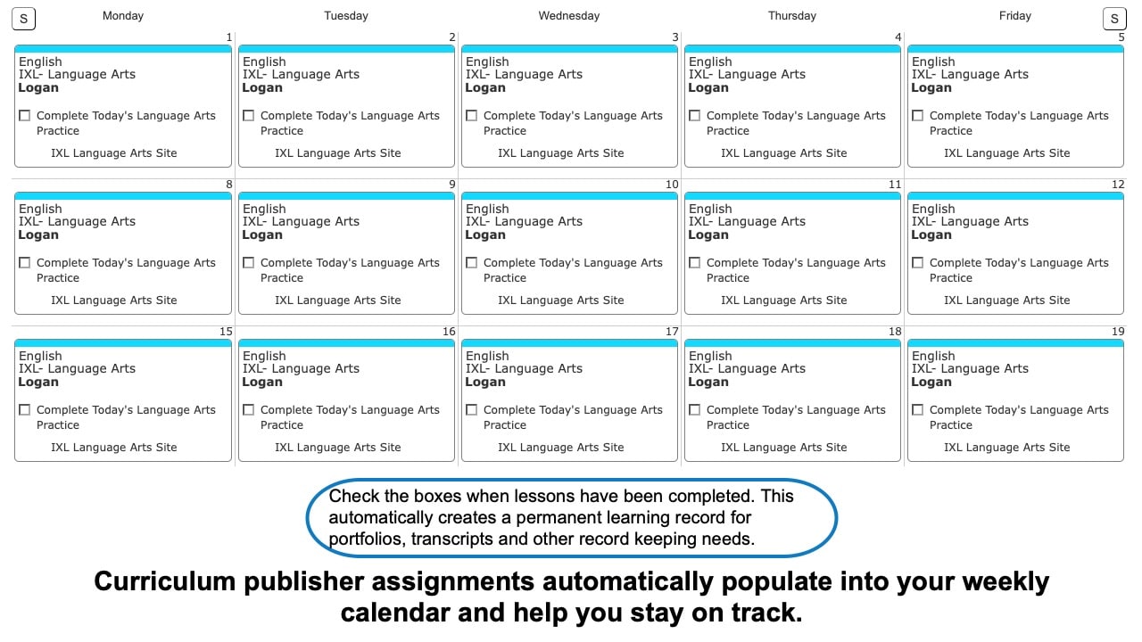 IXL-Language-Arts-Weekly-View