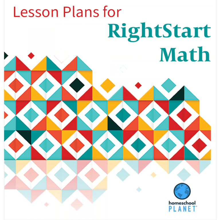 Right Start Math lesson plans for Homeschool Planet cover image