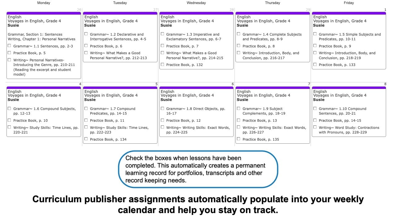 Voyages-in-English-Weekly-View