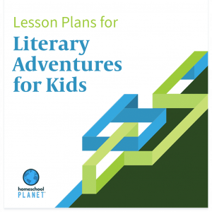 Image of Literary Adventures for Kids lesson plan cover