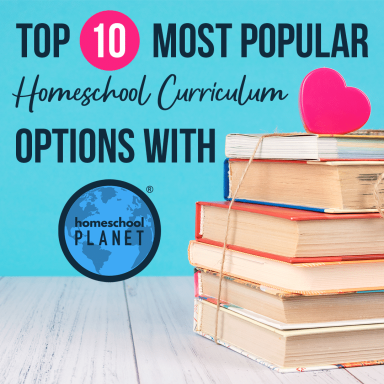 The Top 10 Most Popular Homeschool Curriculum Options With Homeschool Planet