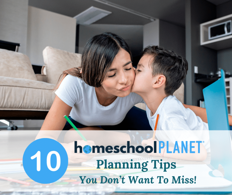 Homeschool Planet’s Top 10 Planning Tips