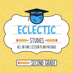 Eclectic studies all-in-one lesson plan - second grade in homeschool planet image