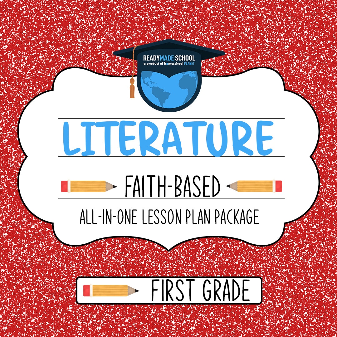 Literature Faith Based - 1st grade All-In-One Lesson Plan Package from Homeschool Planet