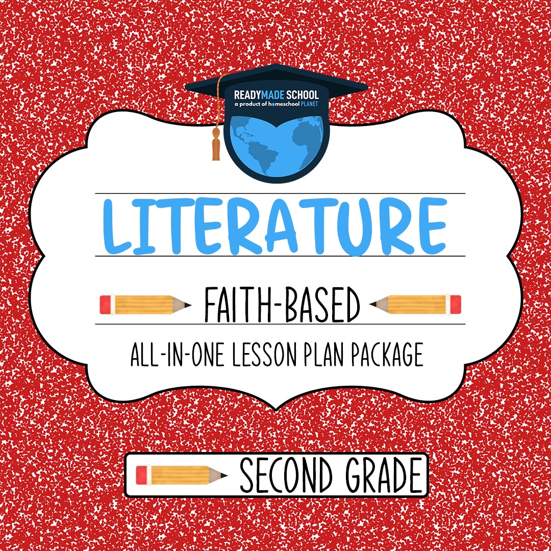 Literature Faith Based - second grade All-In-One Lesson Plan Package from Homeschool Planet