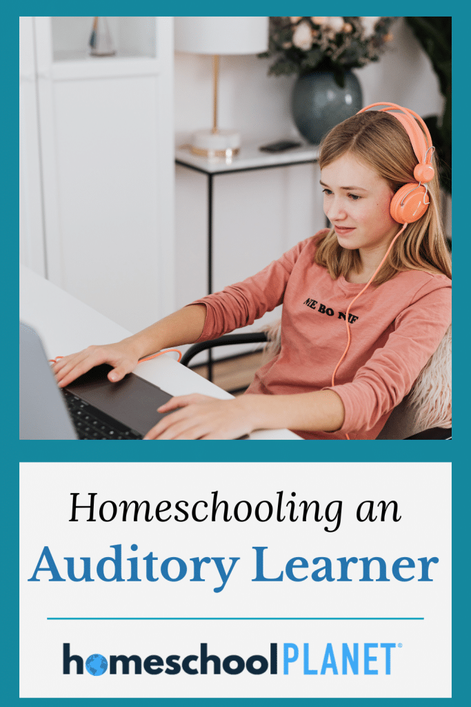 Homeschooling an Auditory Learner Blog Post image