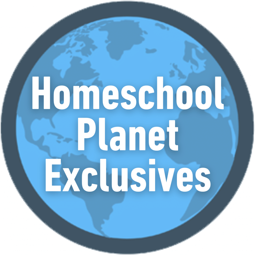 Homeschool Planet Exclusives circle image