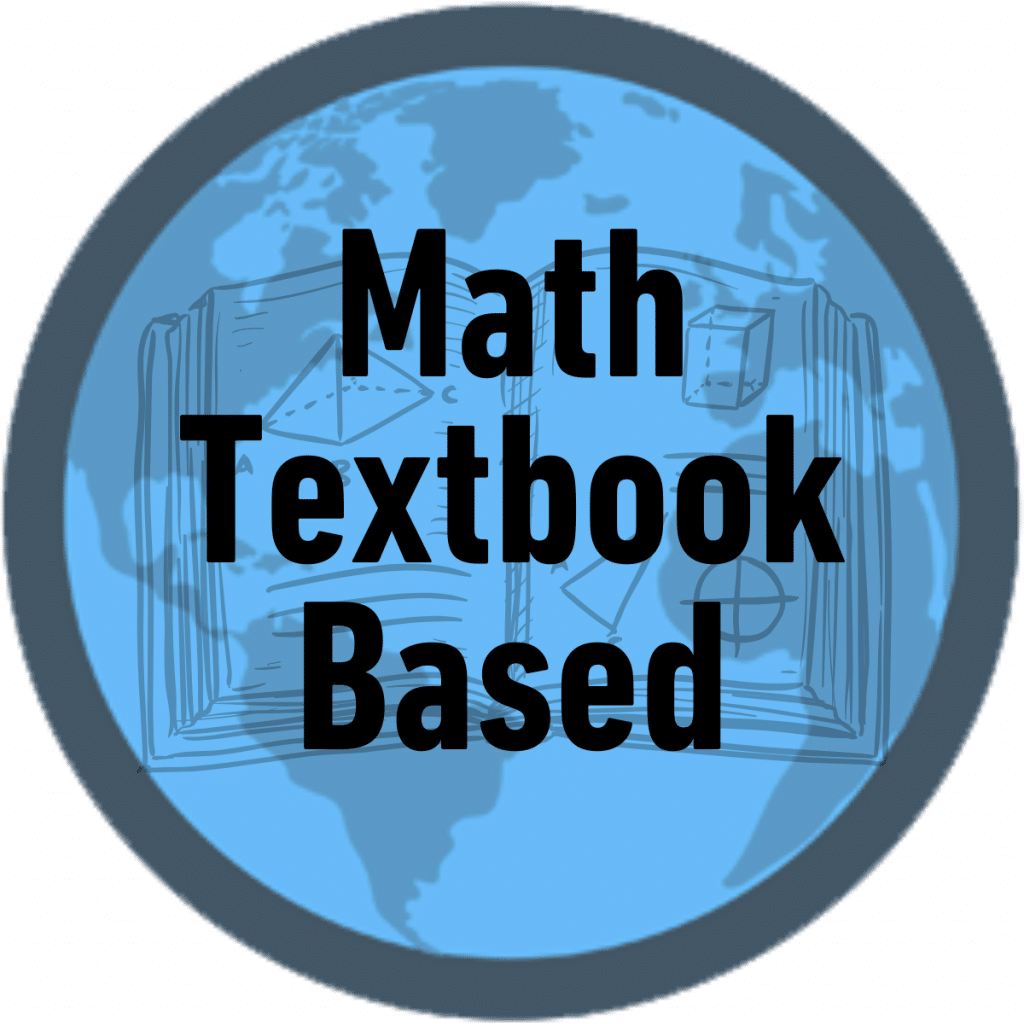 Homeschool Math Textbook Based cover image